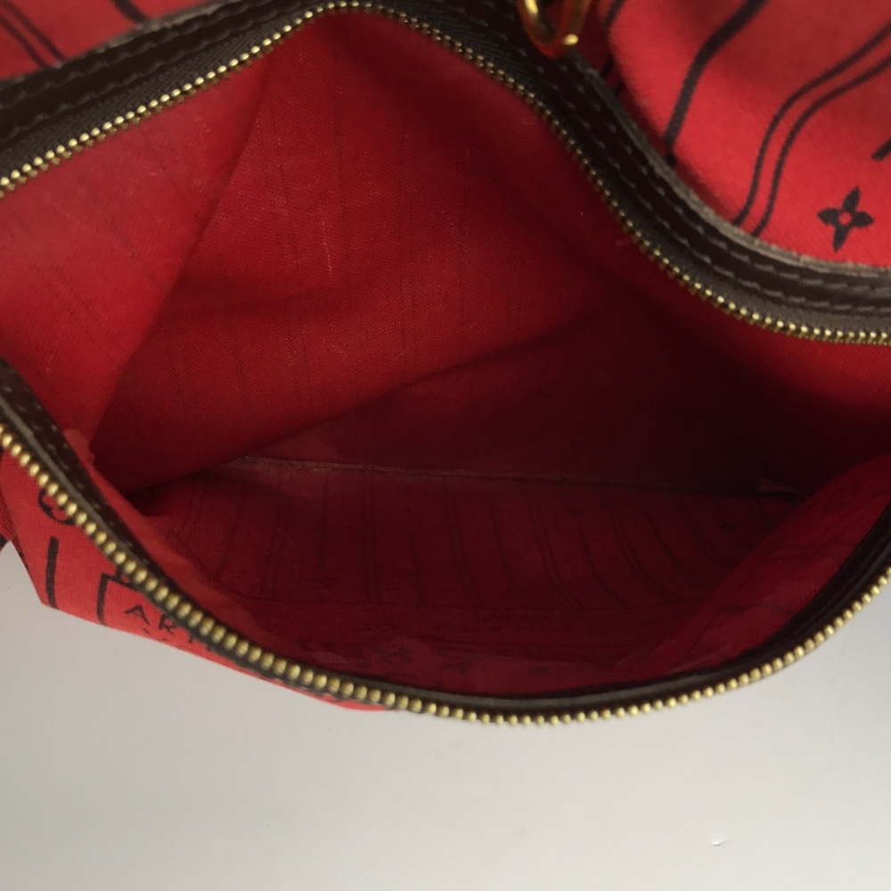 AUTH Louis Vuitton Neverfull GM Damier Ebene - Picture 7 of 8